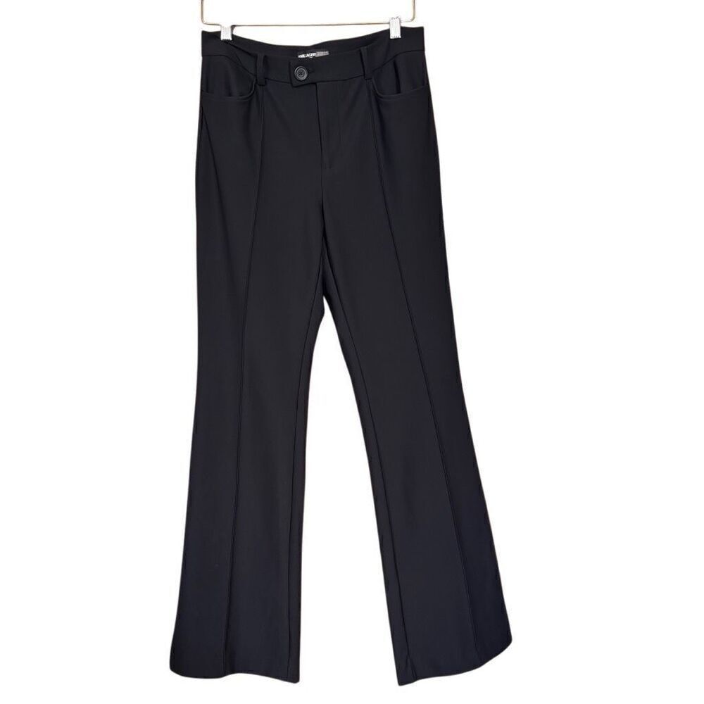 Karl lagerfeld High Rise Flare Leg Pants black size 4